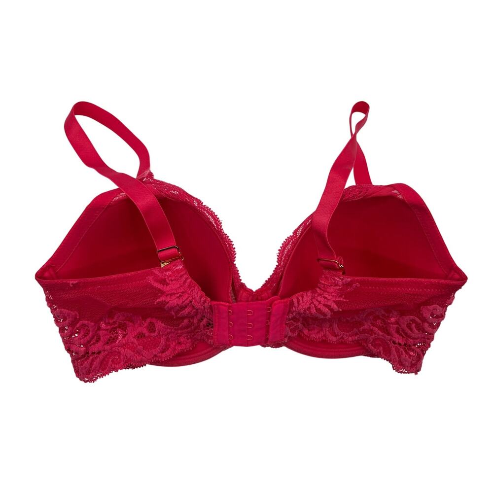 NATORI 741299 FEATHERS FULL COVERAGE BRA DARK PINK SIZE 34D - Picture 2 of 9